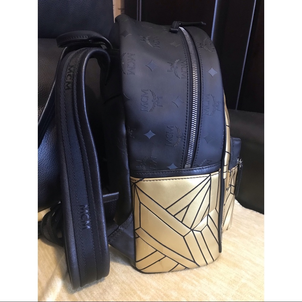 Mcm Metallic Bionic Series Backpack - image 4